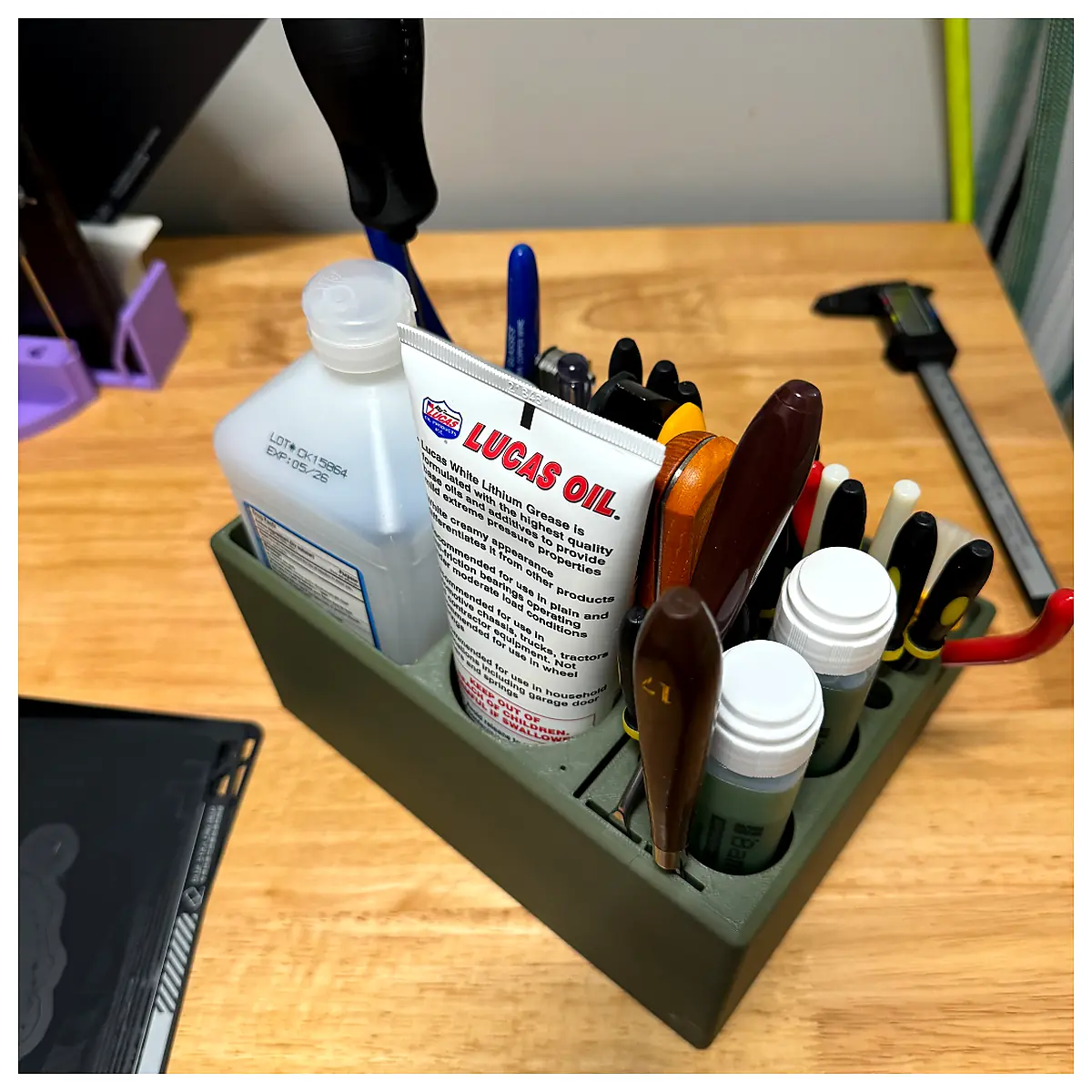 Desk Organizer Multi Compartment Storage Box Office Supply Organizer Storage Solutions Desk Accessories
