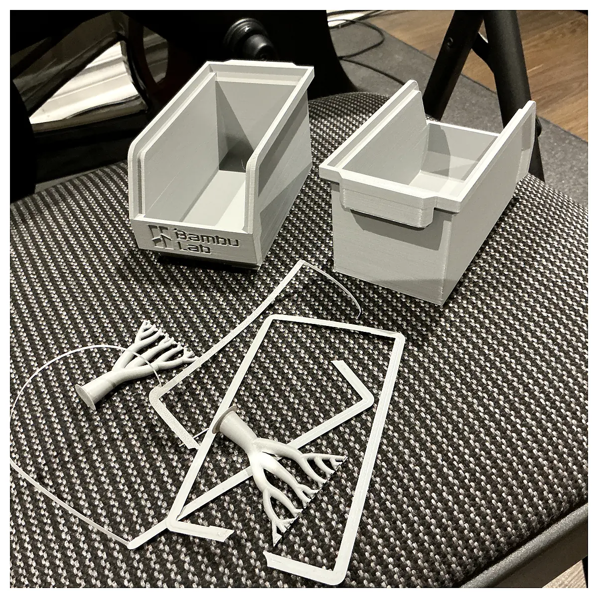 Mini Bin Box Organizer Hanging System Storage Solutions Hanging Shelves Waste Basket Organizer