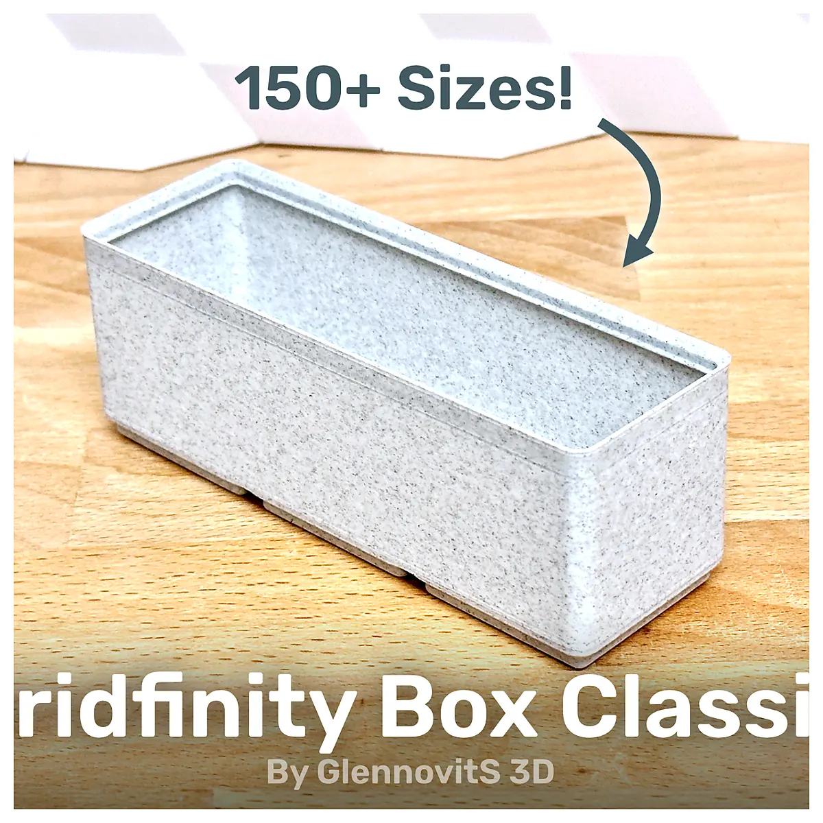 Gridfinity Box Classic System Organizer Boxes Storage Boxes Desk Organizer Supply Storage Parts Accessories