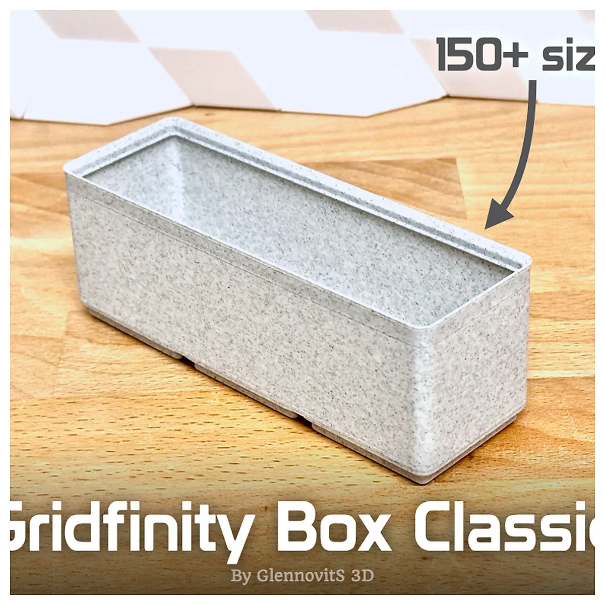 Gridfinity Box Classic System Organizer Boxes Storage Boxes Desk Organizer Supply Storage Parts Accessories