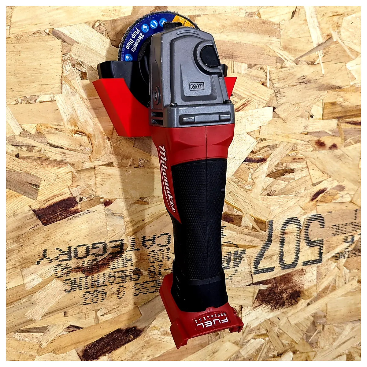 M18 Fuel Angle Grinder Wall Mount Universal Cutting Tool Parts Repair
