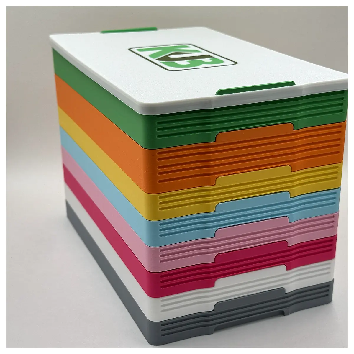 Small Item Organizer 25mm Height Storage Box Desk Organizer Storage Solutions Container