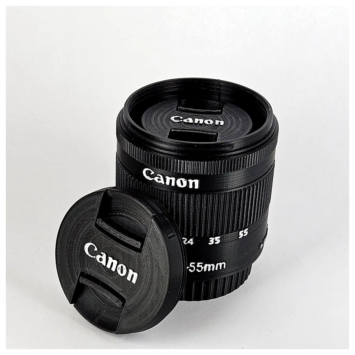 Lens Container Pen Holder Organizer Camera Accessories Storage Protective Case Photography Gear Universal Fits DSLR Mirrorless