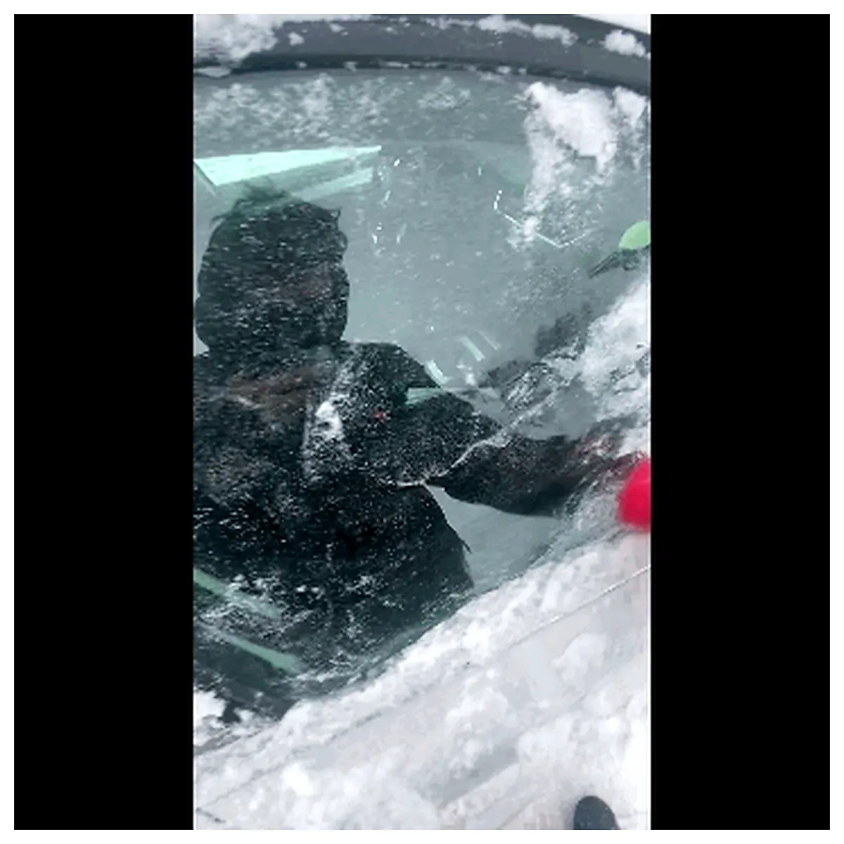 Ice Scraper Window Scraper Auto Ice Removal Tool Winter Cleaning Accessories Ice Removal Parts