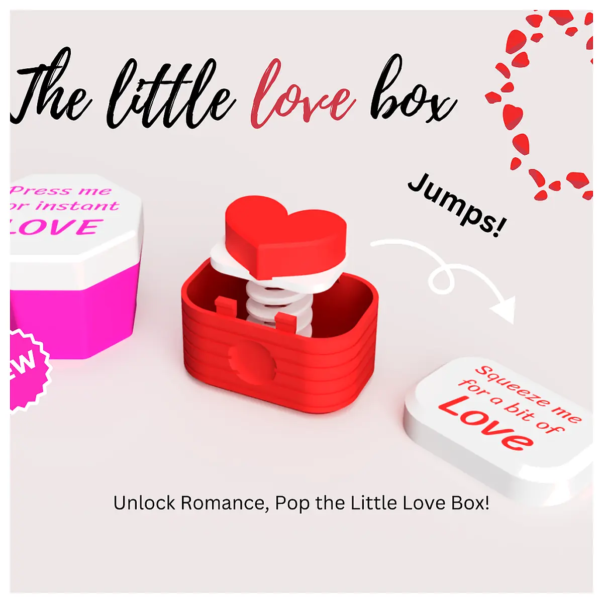 Valentine s Day Surprise Box Jumping Surprise Toy Kids Gift Surprise Box Gift Box Holiday Gift