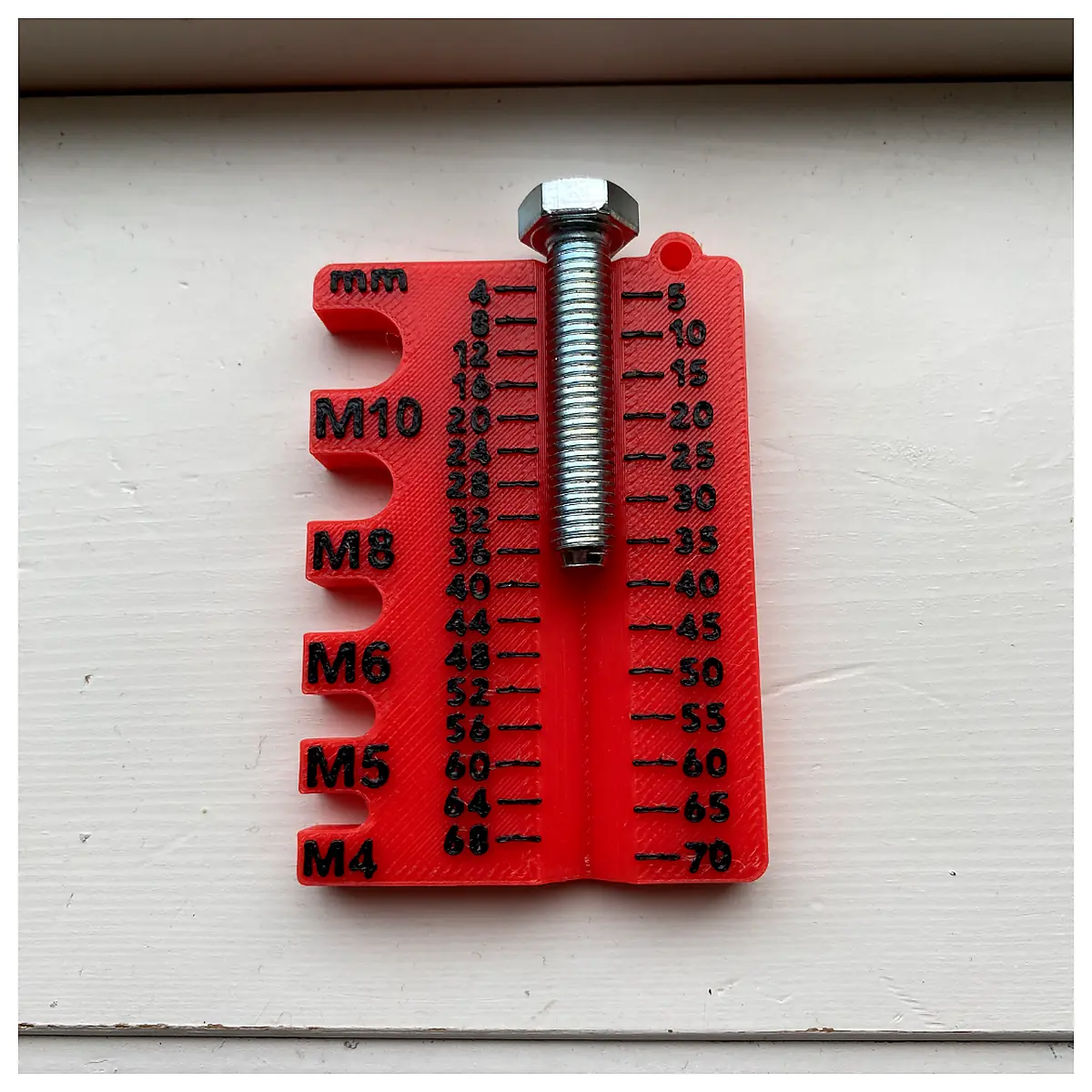 Screw Gauge M4 M10 Universal Measurement Tool Specifications Repair Parts