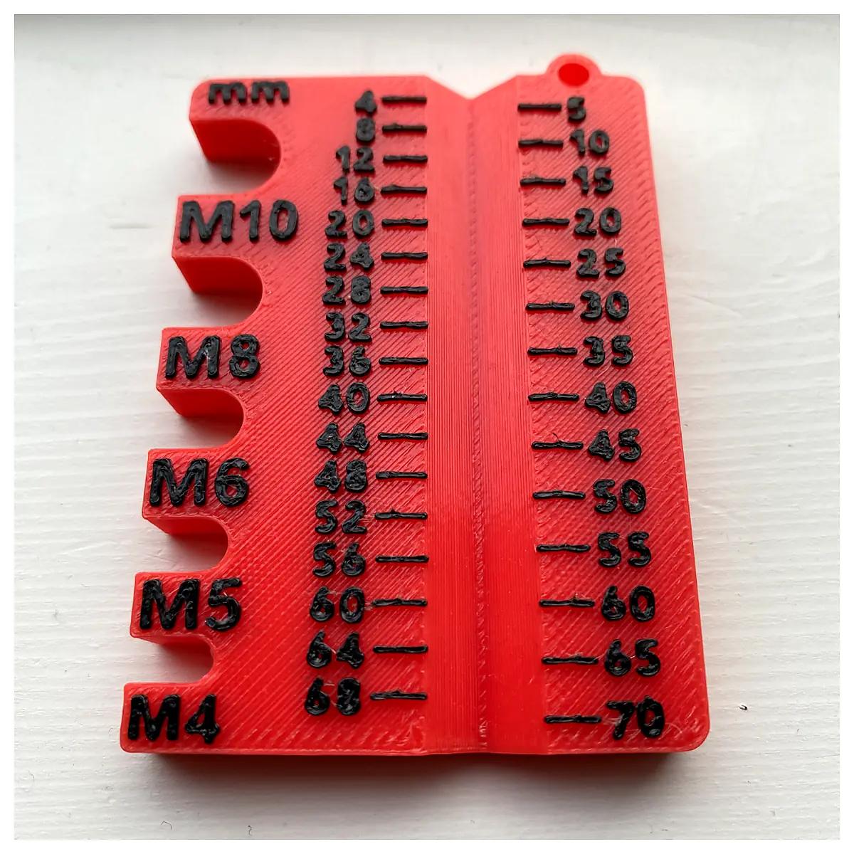 Screw Gauge M4 M10 Universal Measurement Tool Specifications Repair Parts