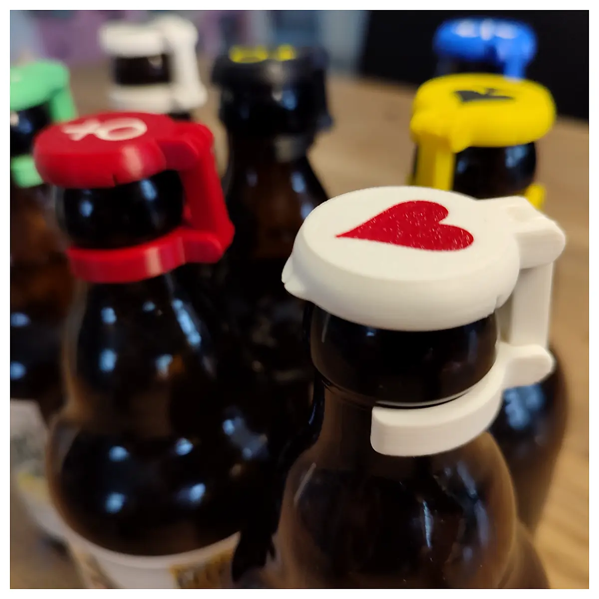 Bottle Cap Marker Protector Easy Use Bottle Parts Accessories Labeling Tool