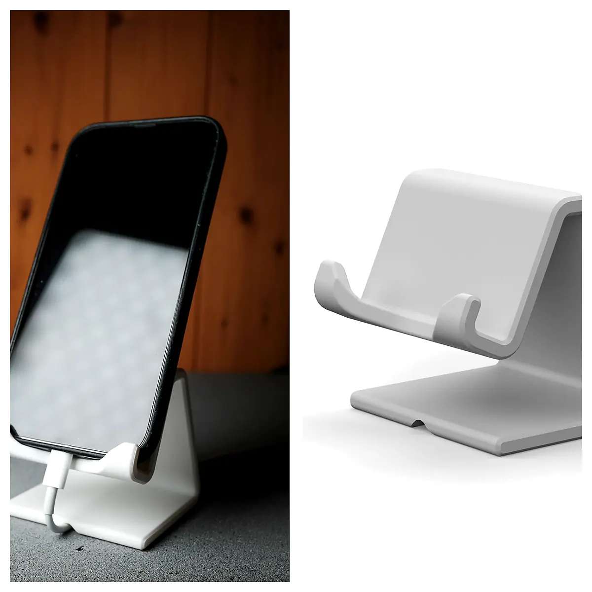 iPhone Stand Adjustable Desk Holder Phone Stand Mobile Device Support Charging Stand Compatible Accessories