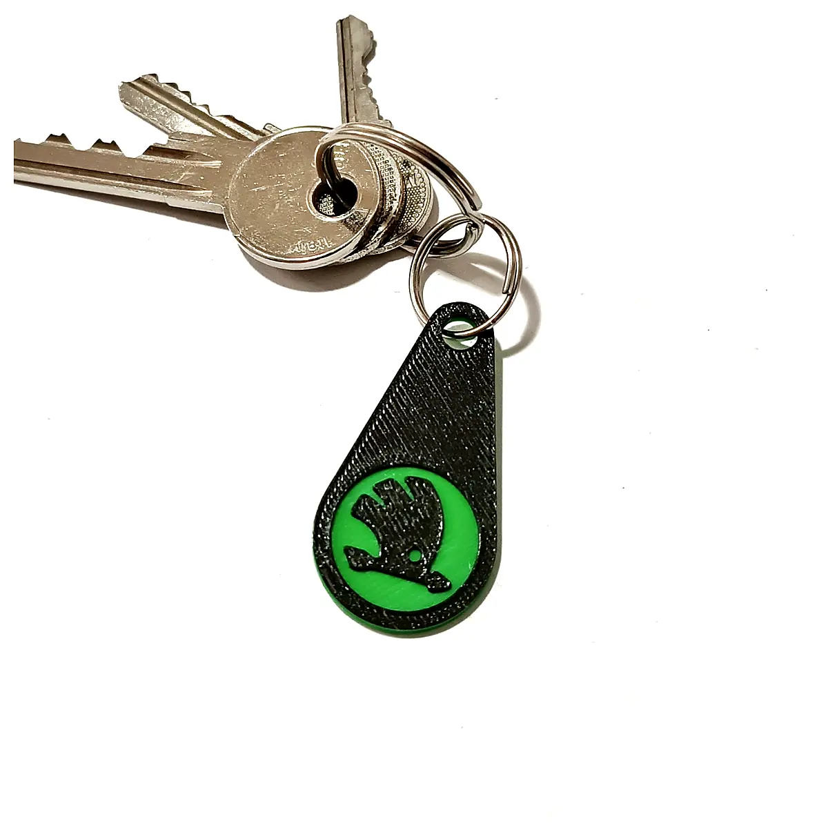 Coin Token Keychain Holder Wallet Accessory Digital Currency Storage Universal Keyring
