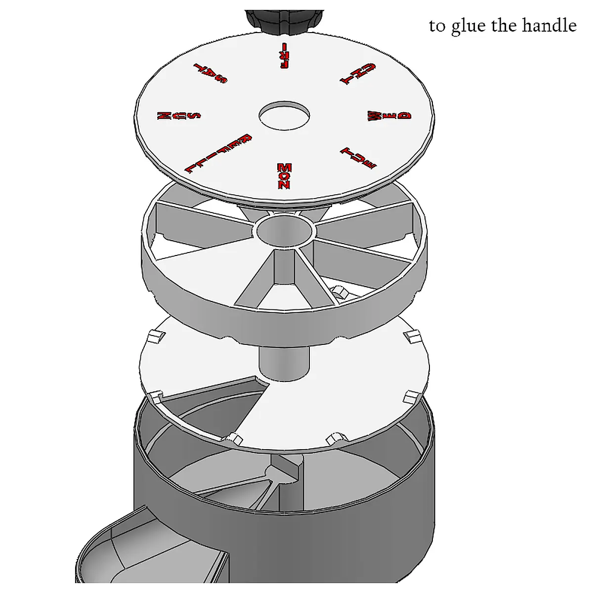 Automatic Pill Dispenser Reminders Dosage Management Medication Tracker Smart Device Maintenance
