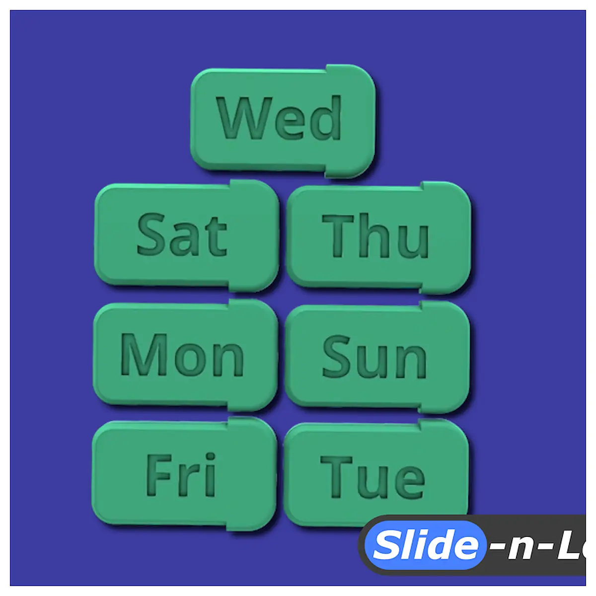 Pill Organizer Slide Lock Daily Reminders Sleep Medication Memory Aid