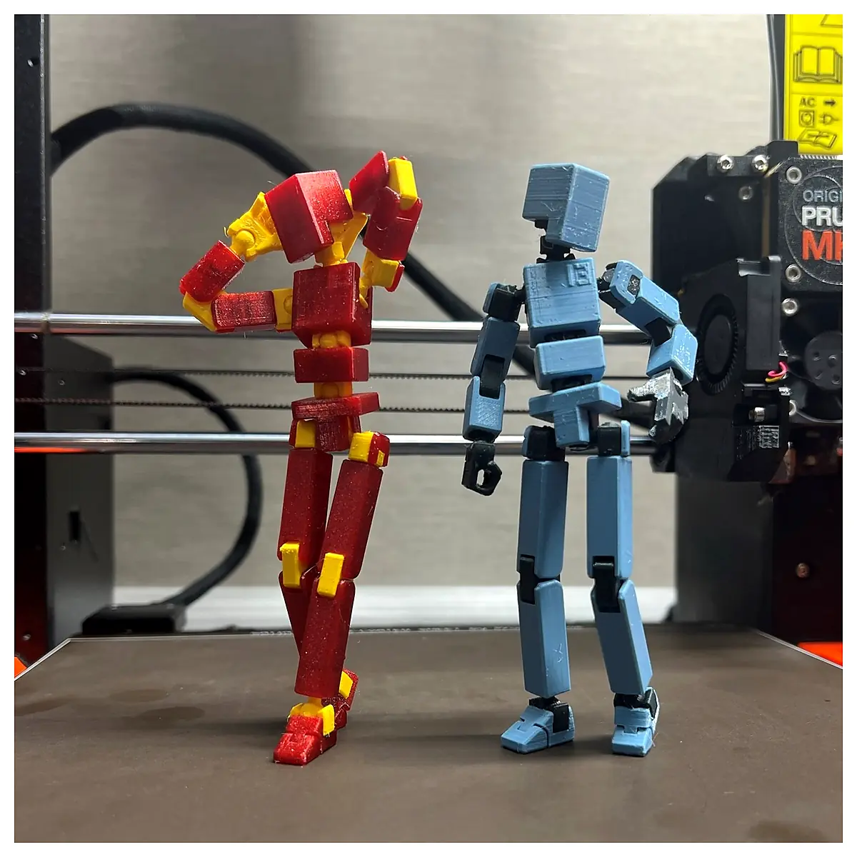 DIY Jointed Figure Assembly Tutorial Printable 3D Printing Model Parts Repair Accessories