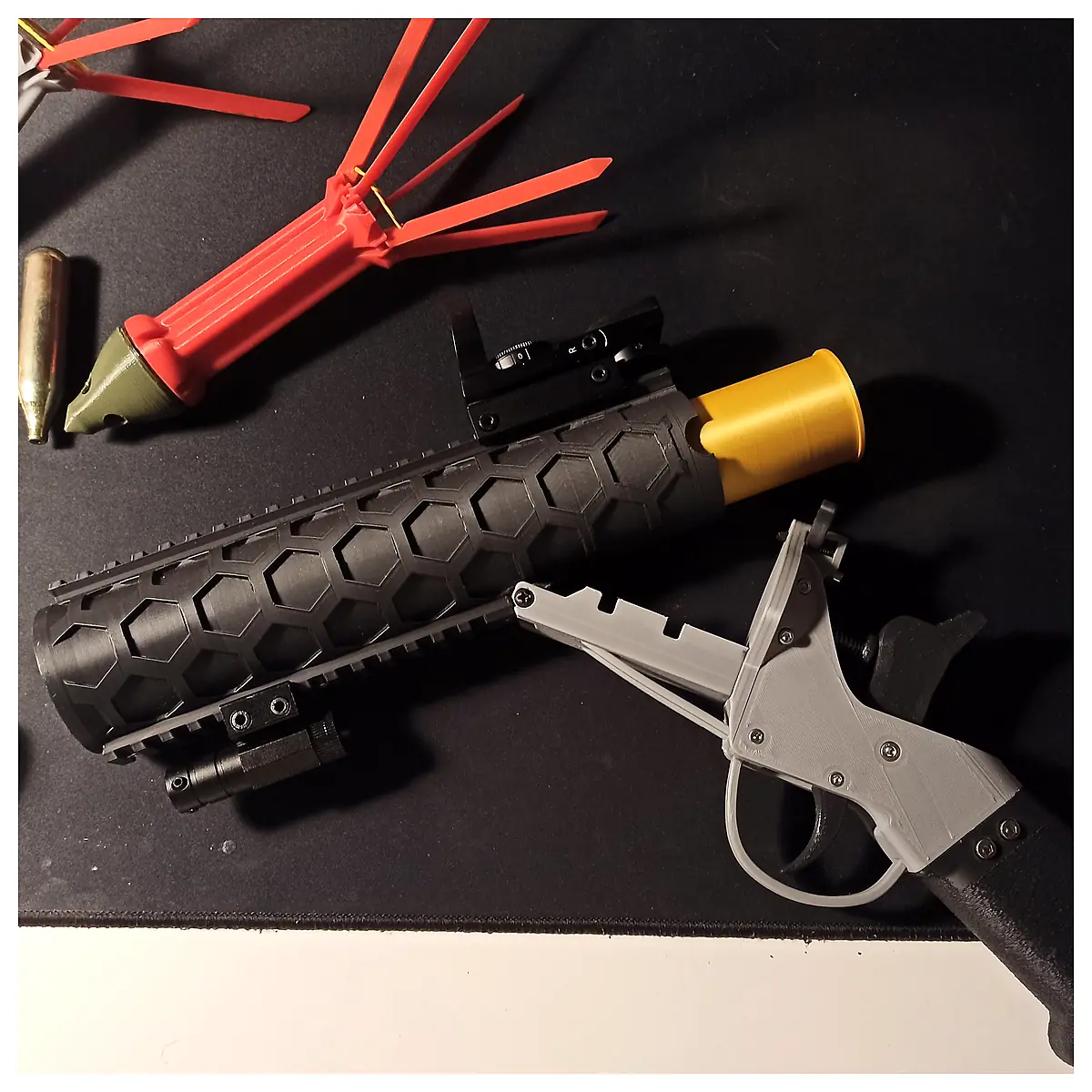 CO2 Rocket Grenade Launcher Parts Repair Replacement Explosive Device Air Gun Accessories