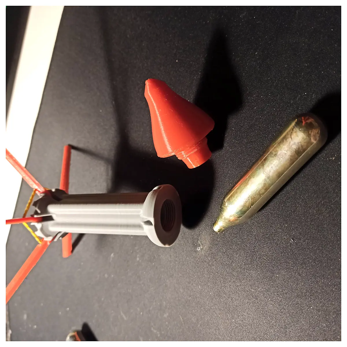 CO2 Rocket Grenade Launcher Parts Repair Replacement Explosive Device Air Gun Accessories
