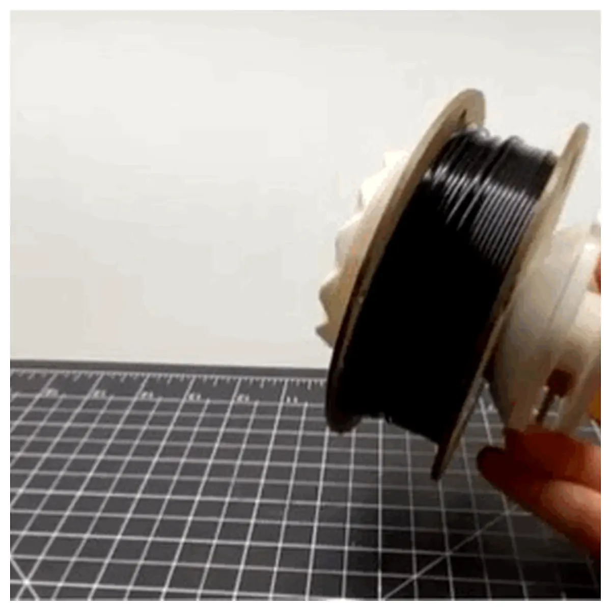 Spool Holder Organizer Coil Cord Wrap Retainer Cable Management Tool Storage Solutions Universal