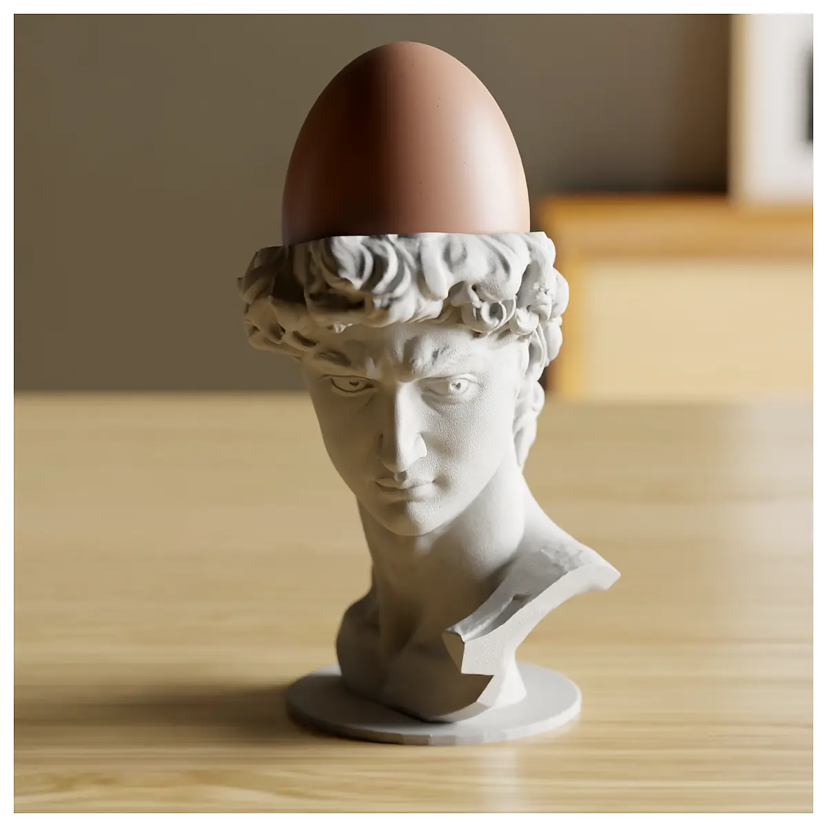Egg Cup Ceramic Vintage Breakfast Art Table Decor Replacement Parts Repair