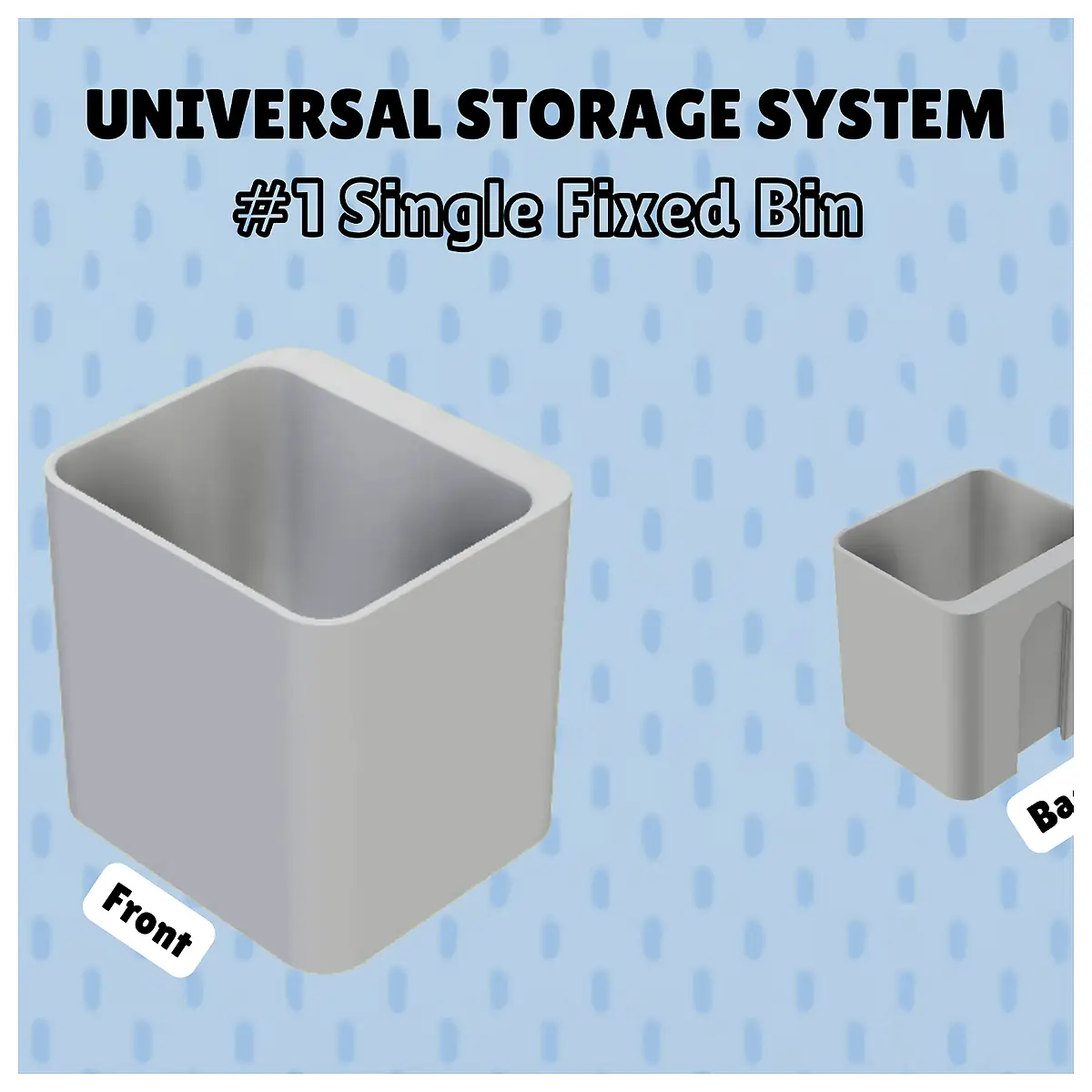 Universal Storage System SKADIS Storage Solutions Parts Repair Technical Support