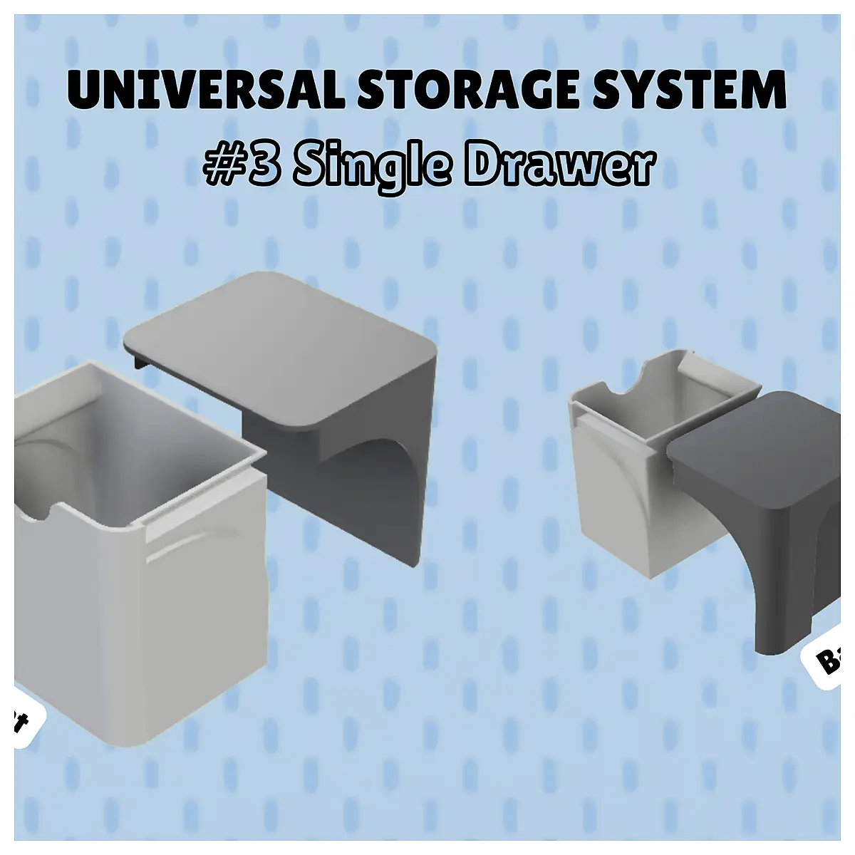 Universal Storage System SKADIS Storage Solutions Parts Repair Technical Support