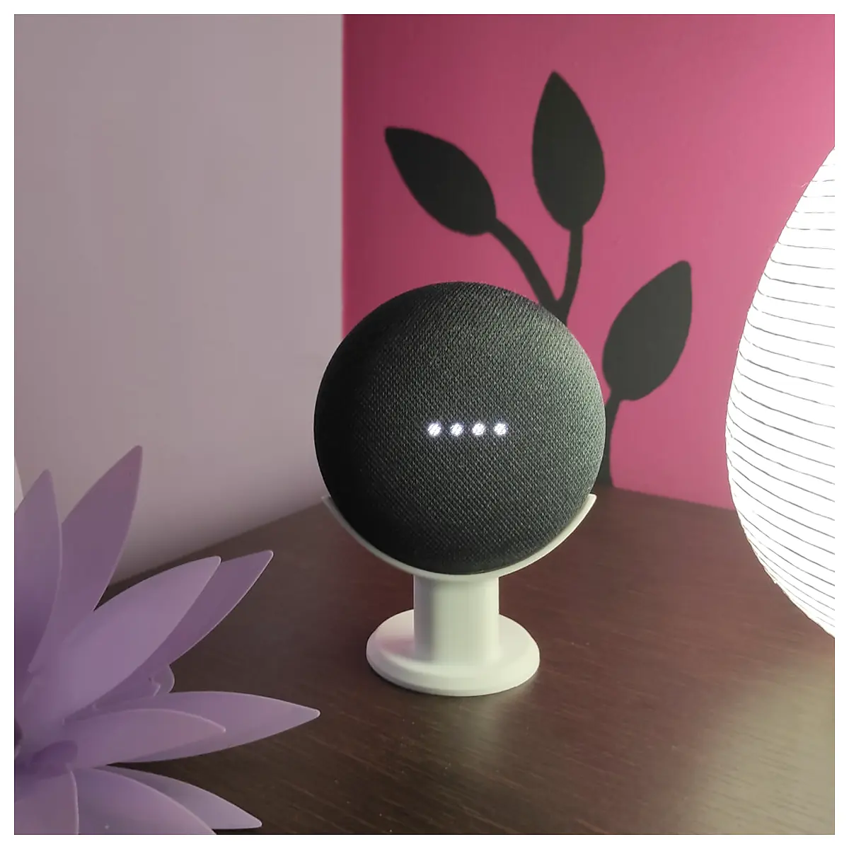 Google Home Mini Vertical Stand Audio Accessory Support Universal Smart Speaker Mount