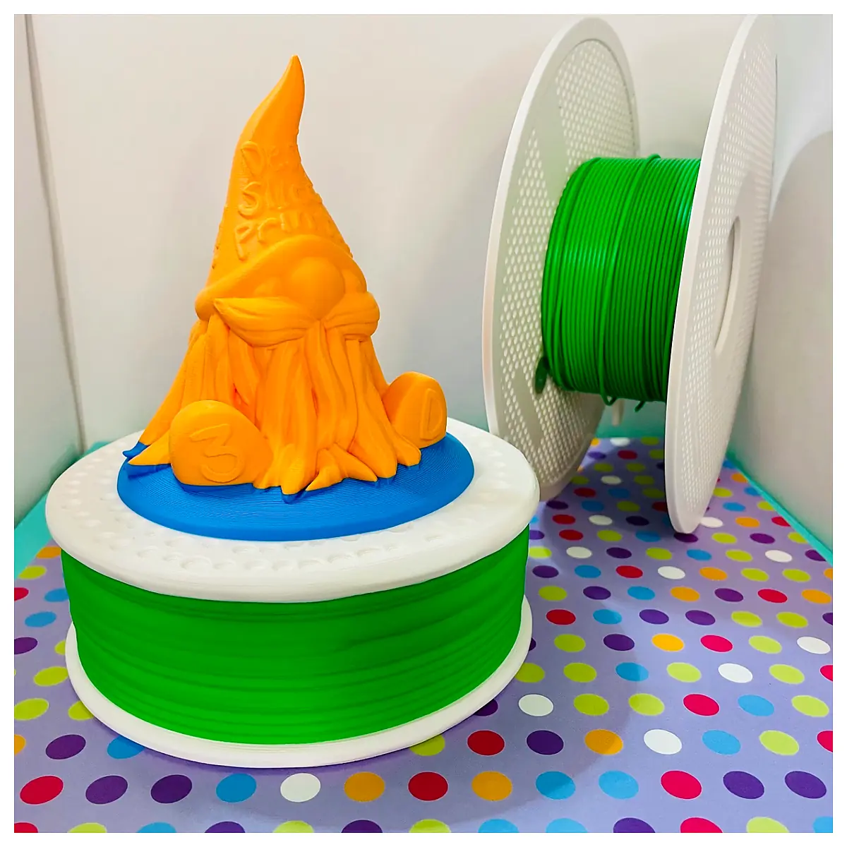 3D Printed Gnome Spool Accessory Parts Repair 3D Printing Filament