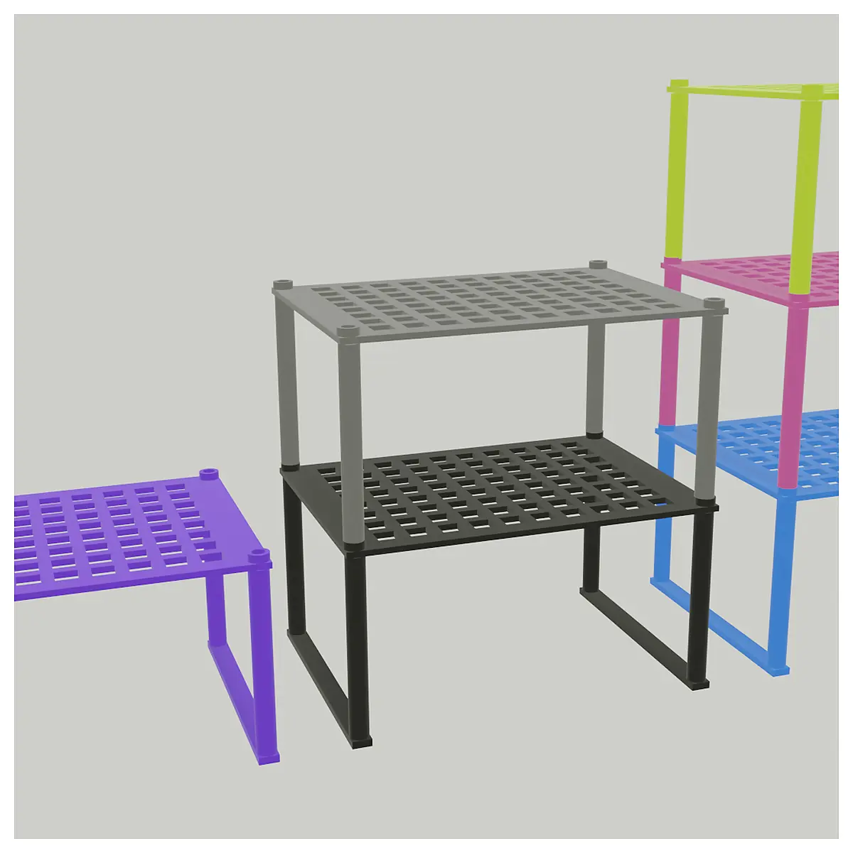 Stacking Shelves Storage Solutions Shelf Parts Repair Organization Optimize