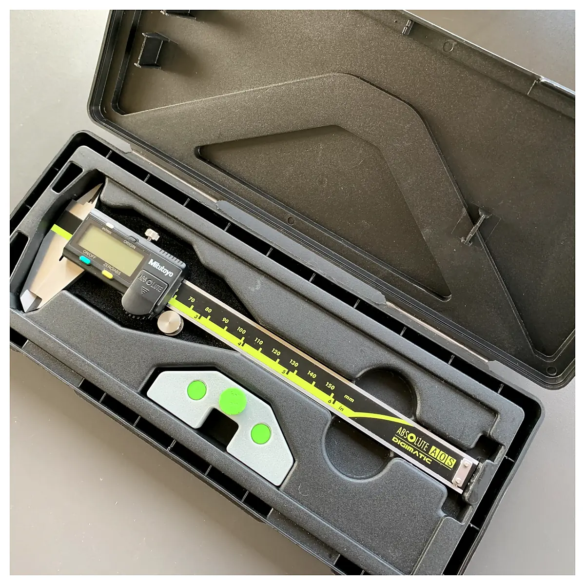 Digital Caliper Hole Depth Adaptor Measurement Tool Dimension Calibration Drill Bit Accessories Clamp