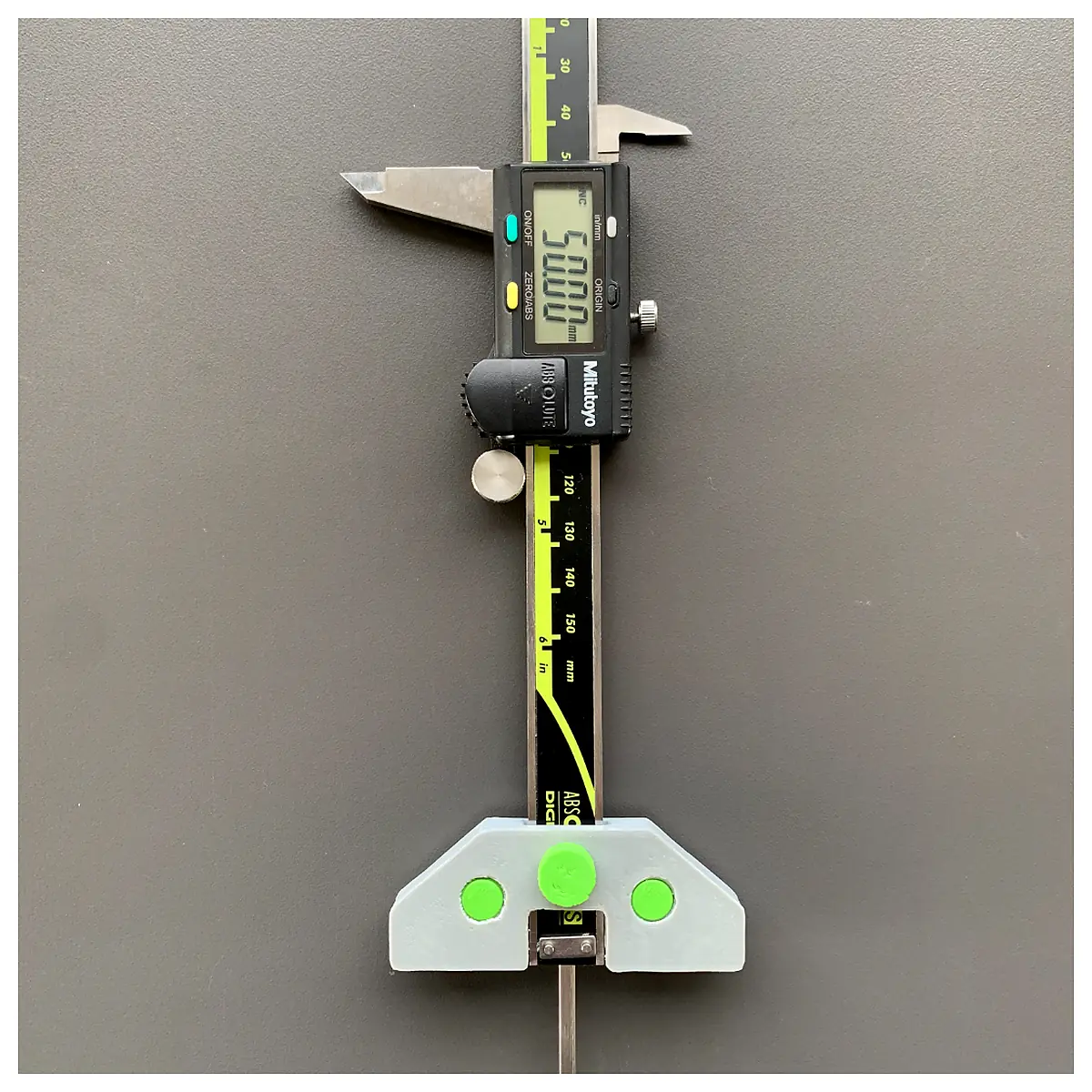 Digital Caliper Hole Depth Adaptor Measurement Tool Dimension Calibration Drill Bit Accessories Clamp