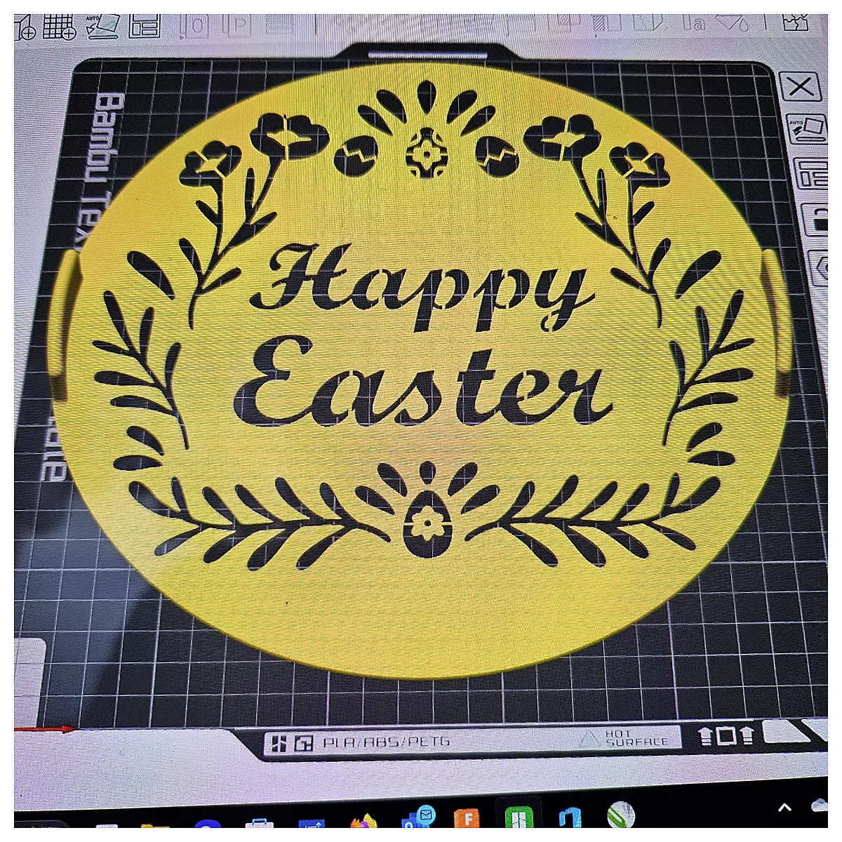 Cake Stencil Happy Easter Cookie Stencils Baking Templates DIY Party Decor