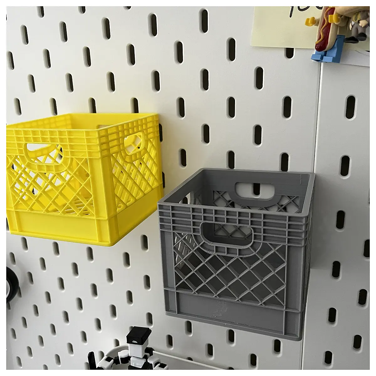 Milk Crate Storage Transport Cooling Universal Parts Repair Maintenance