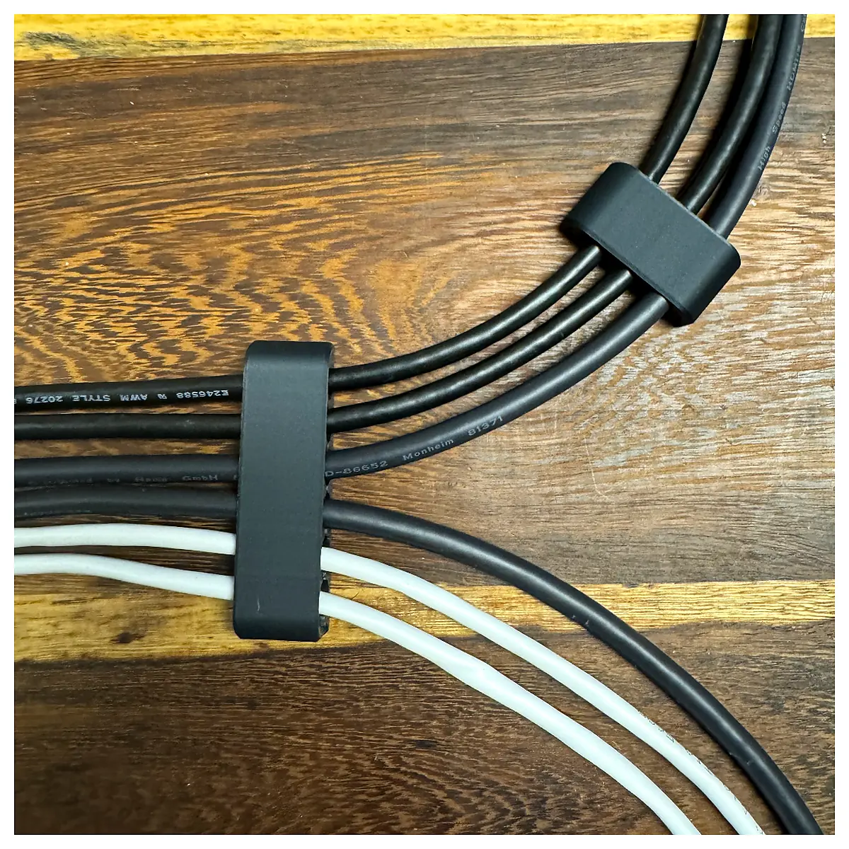 Cable Management Clips Organizer Cable Ties Wire Holders Desk Storage Solutions Cable Management Accessories Cord Clips