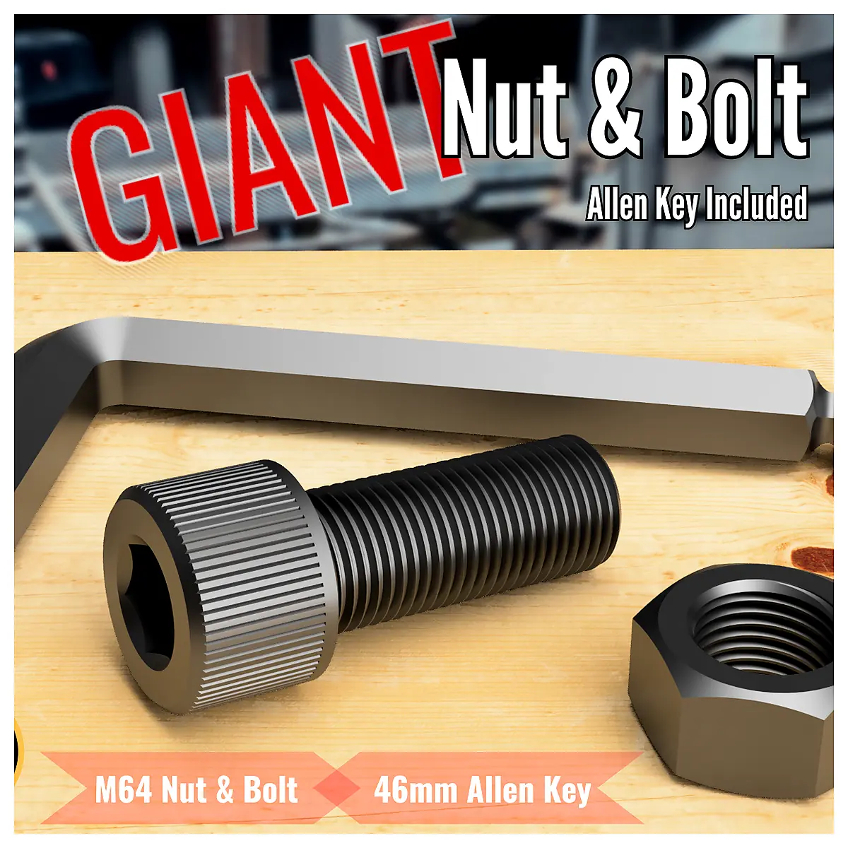 Giant Bolt Fastening Tool Repair Parts Installation Disassembly Fasteners Universal
