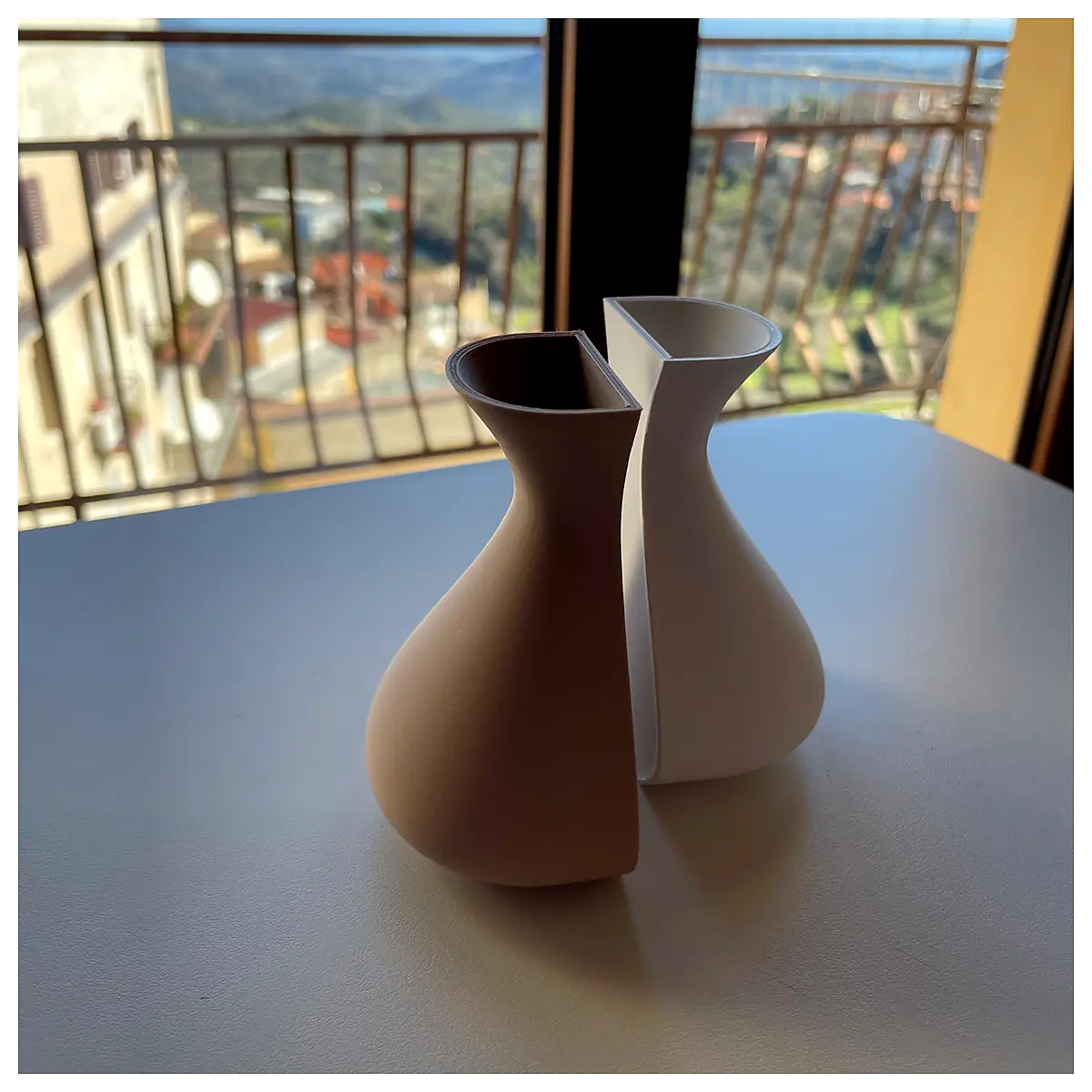 Half Vase Decorative Item Home Decor Ceramic Vase Creative Gift Art Piece Repair Parts