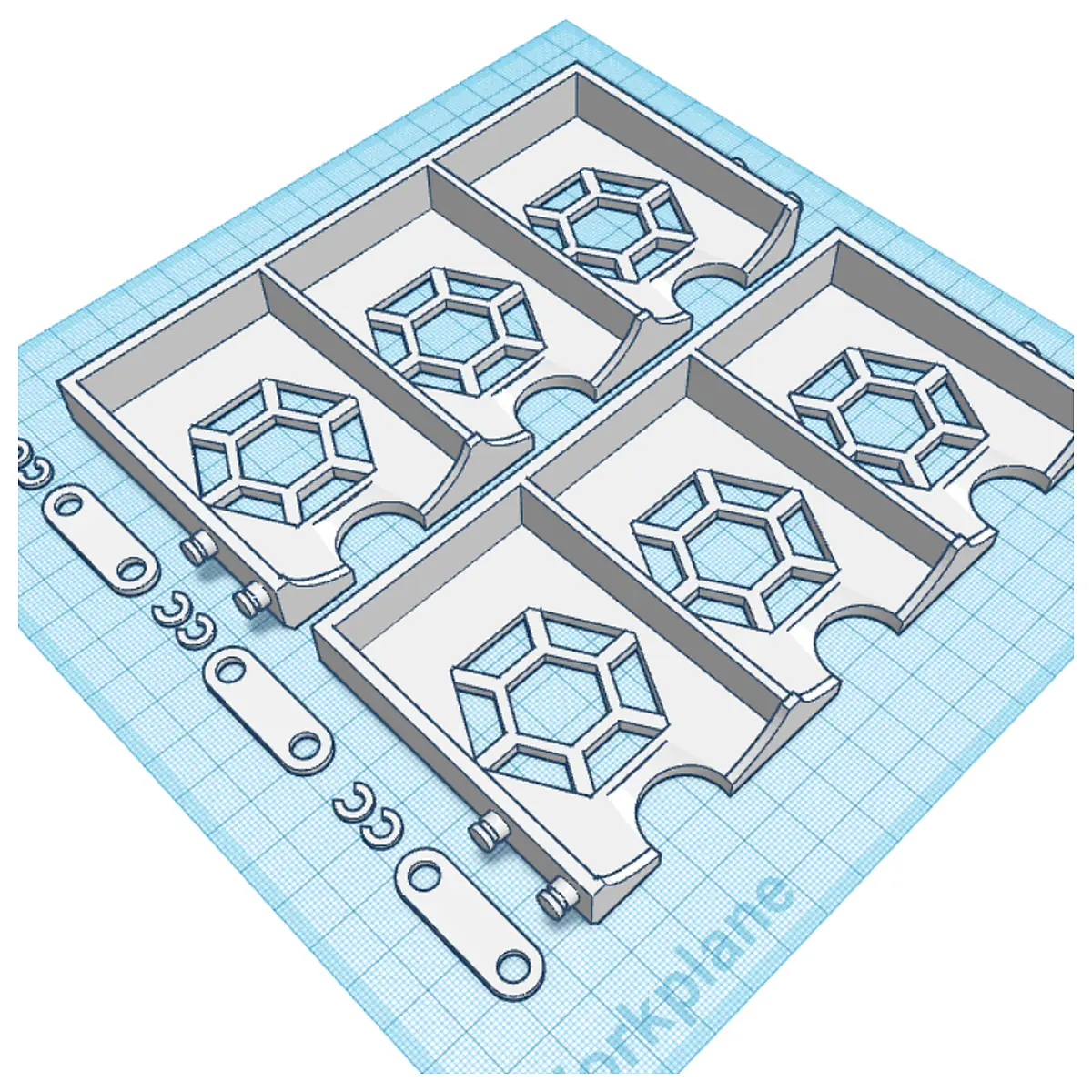 Catan Card Holder Organizer Game Accessories Universal Card Storage Repair Parts Replacement