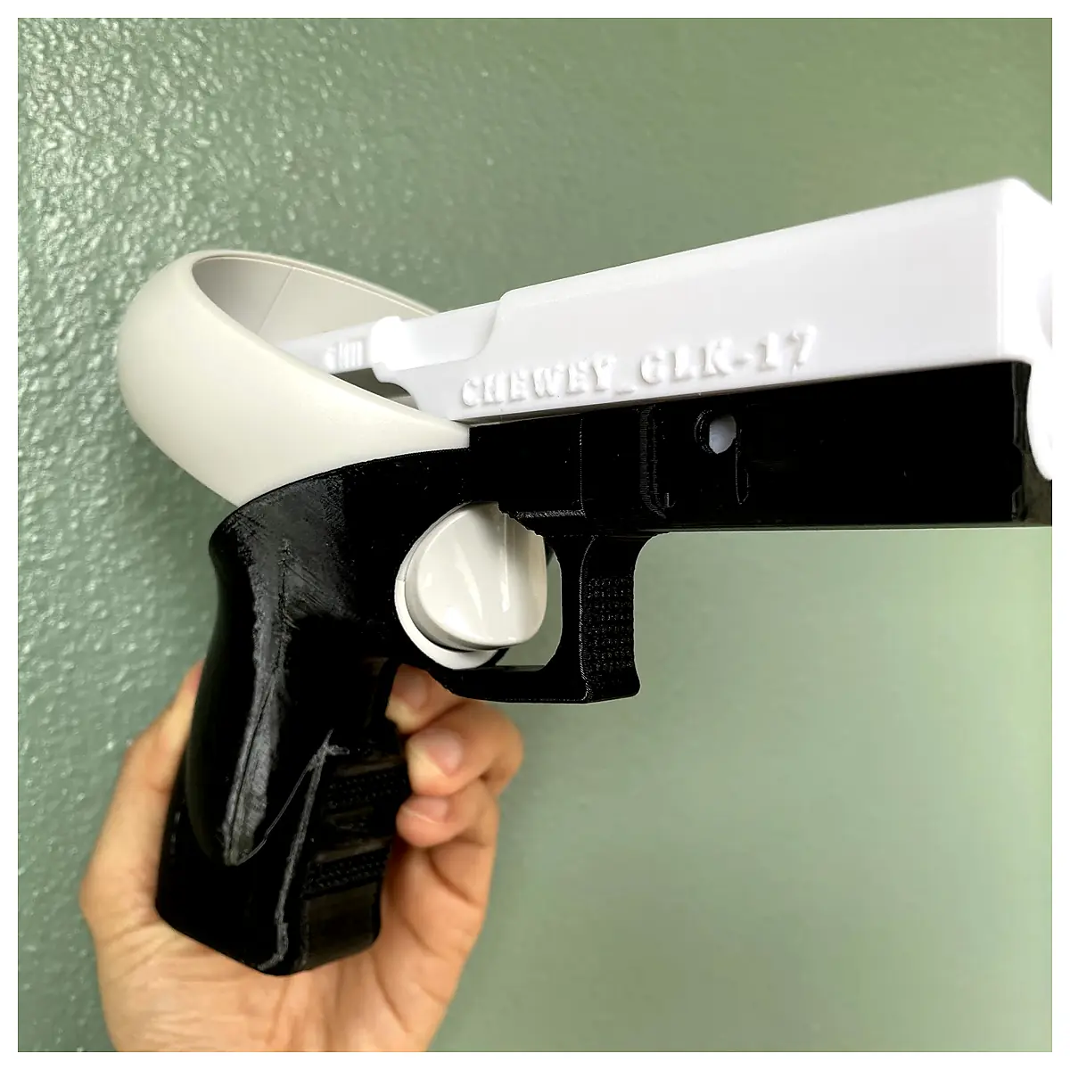 Oculus Quest 2 Pistol Grip Quest 3 Compatible VR Gun Grip Accessories VR Gaming Handle Virtual Reality Grip Parts