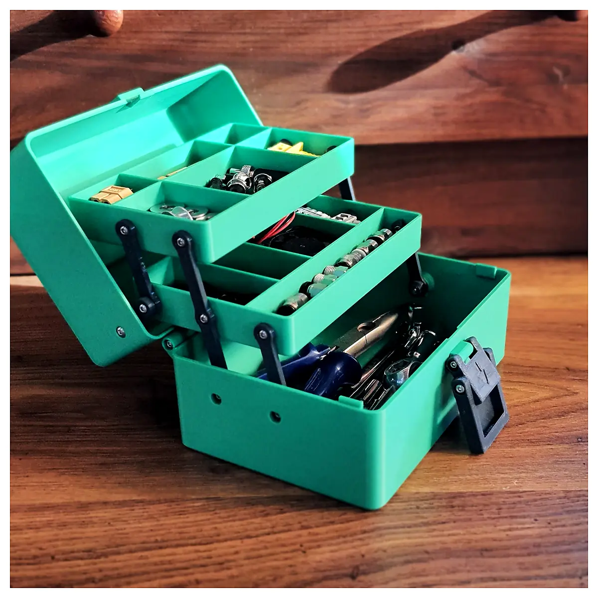 Universal Organizer Box Large Storage Box Parts Repair Storage Solutions
