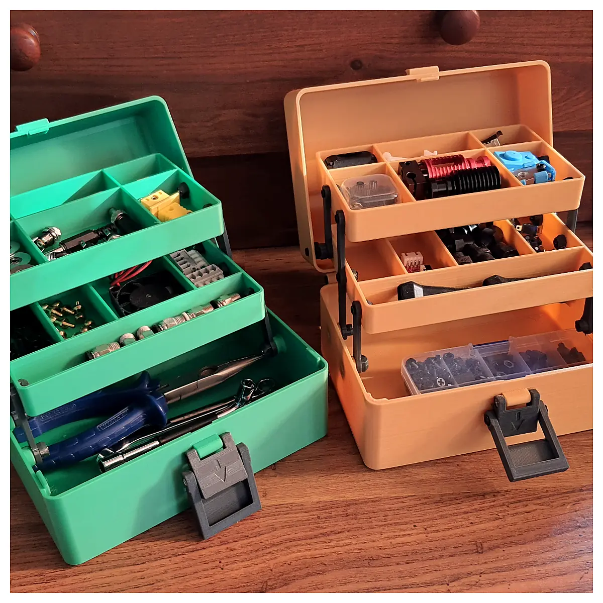 Universal Organizer Box Large Storage Box Parts Repair Storage Solutions