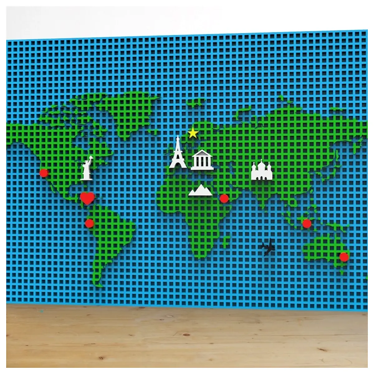 Travel Map Trip Planning Explore the World Detailed Map Hanging Map Wall Decor Map Type Country Region Use Case