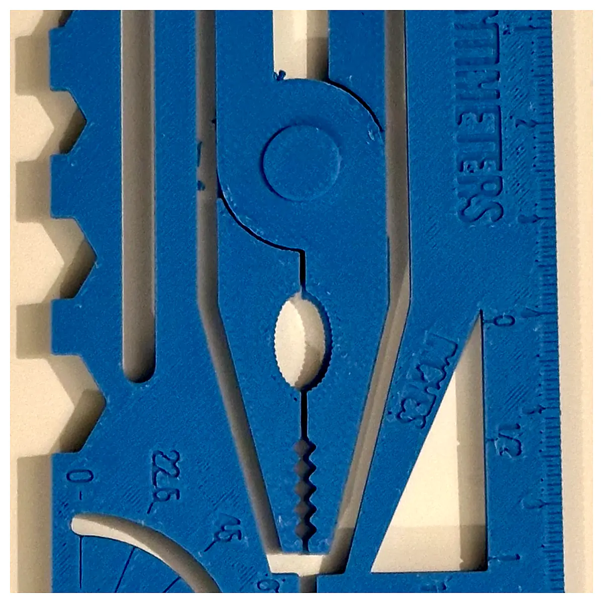Print Card Pliers Measurement Tools Card Printing Accessories Repair Universal