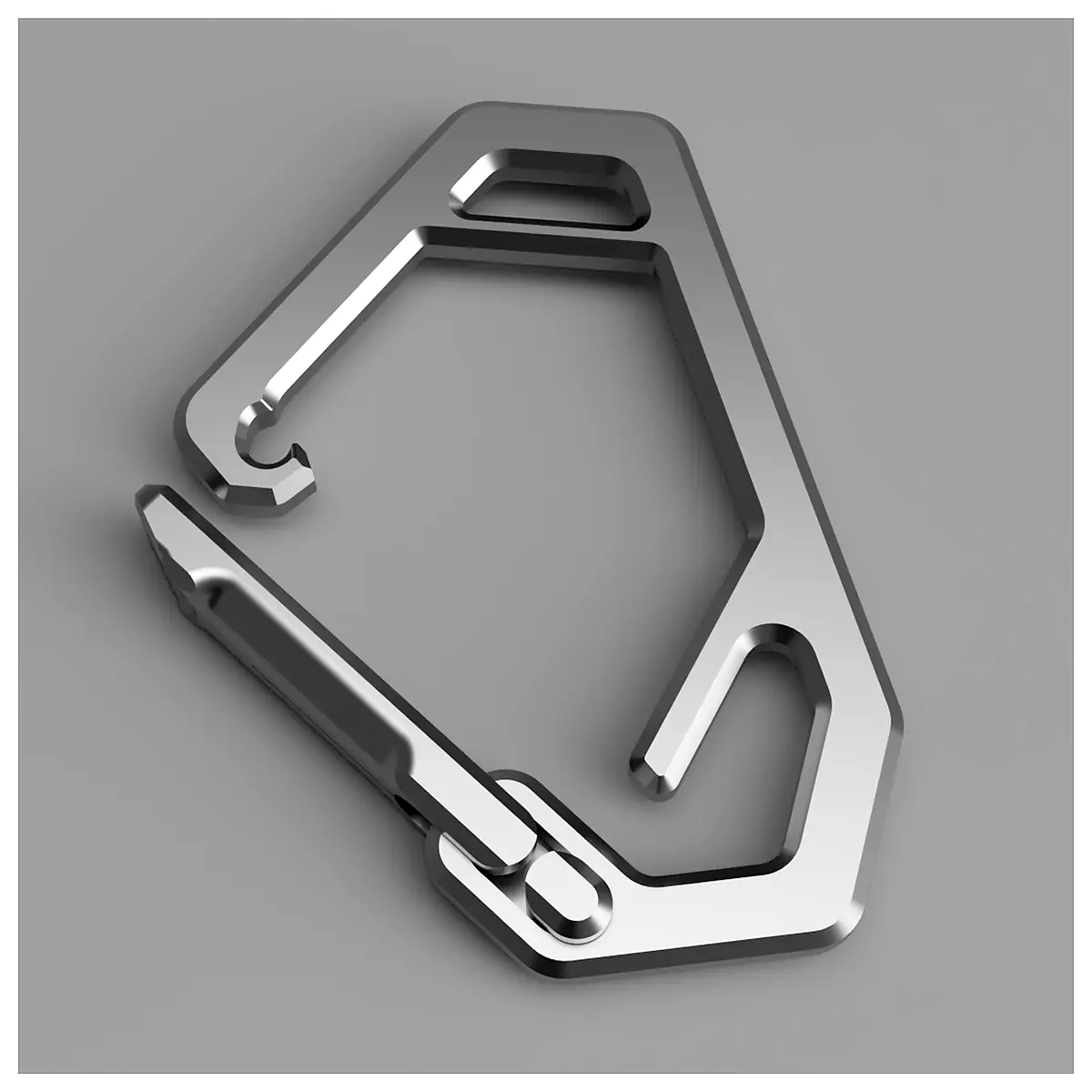 Ultimate Carabiner 20 Refined Locking Hook Clip Climbing Gear Parts Repair