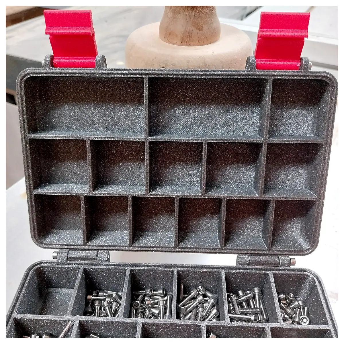 Screw Box Organizer Parts Repair Universal Storage Tool Accessories Organizer
