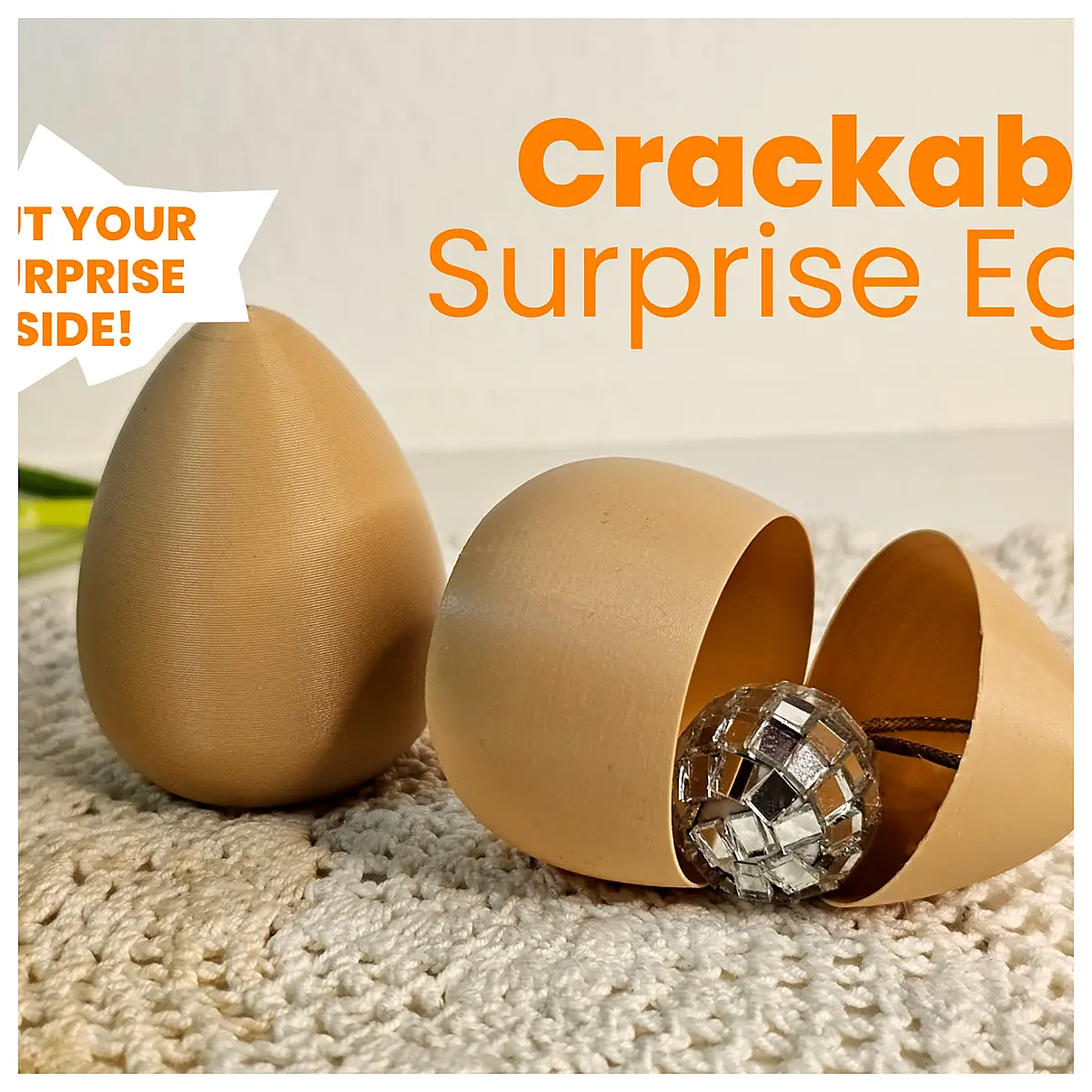 Crackable Surprise Eggs Toy Bursting Eggs Puzzle Toys Kids Fun Cracking Eggs Gift