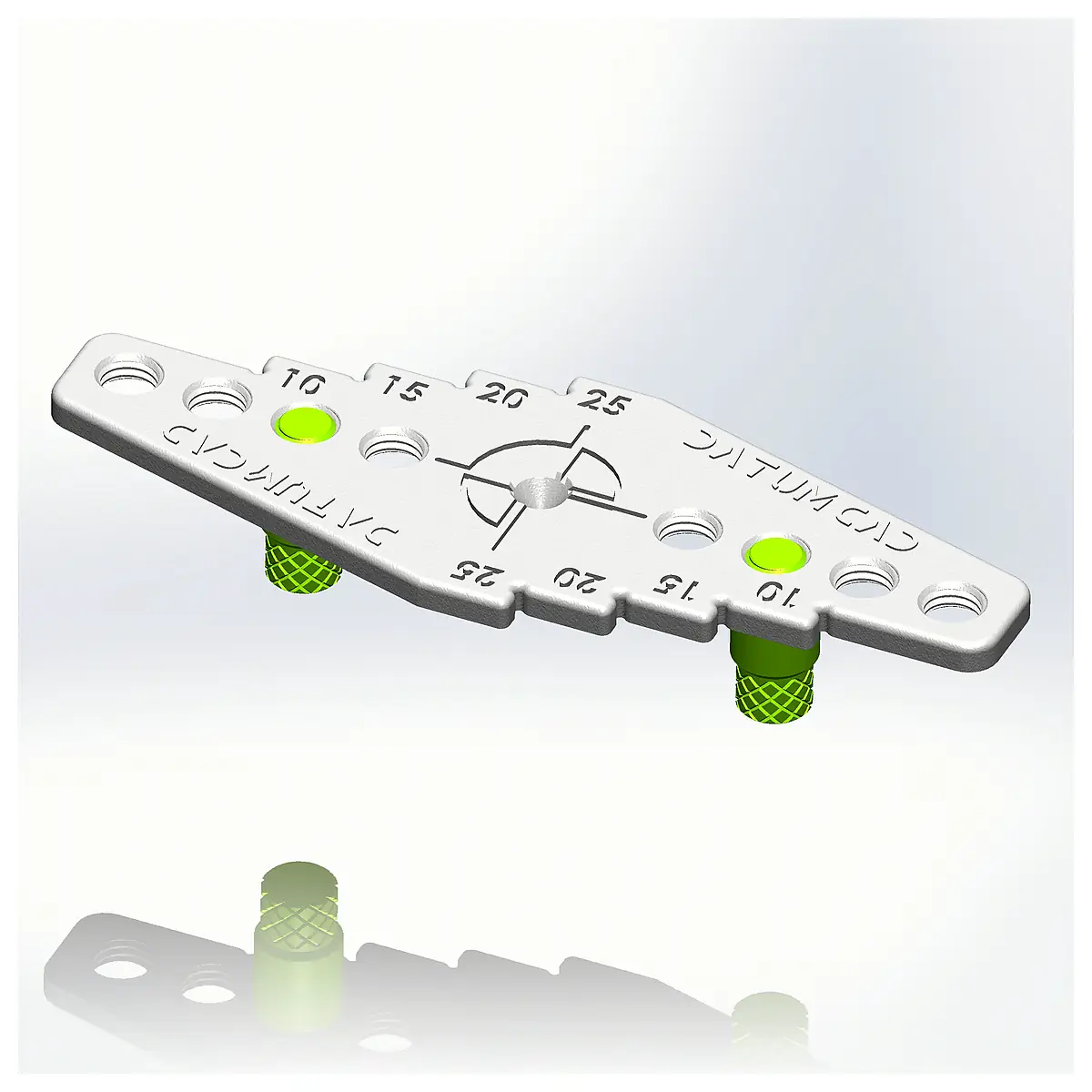 2 in 1 Center Marking Tool Measurement Tool Dimension Calibration Parts Repair Measurement