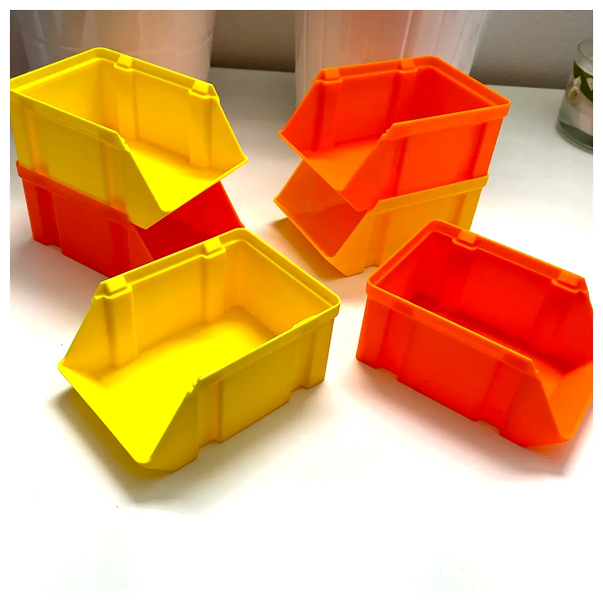 Stackable Boxes No Supports Shipping Storage Packaging Assembly Easy