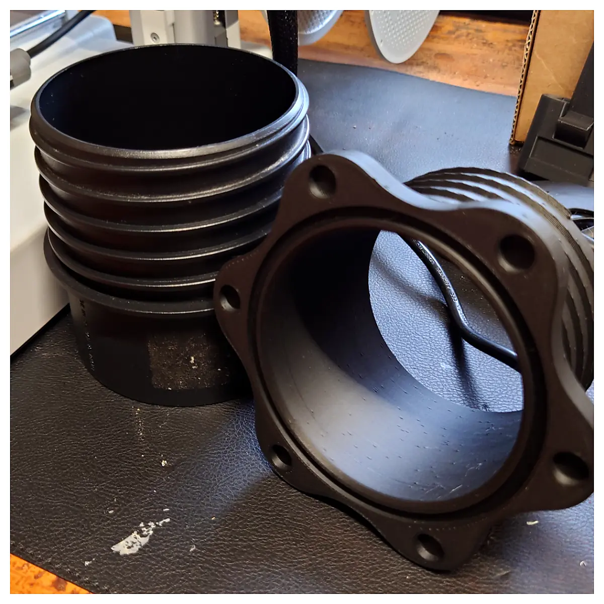 Dust Extraction Hose Magnetic Coupling 100mm Universal Vacuum Cleaner Parts Magnetic Connector Dust Bag Attachment