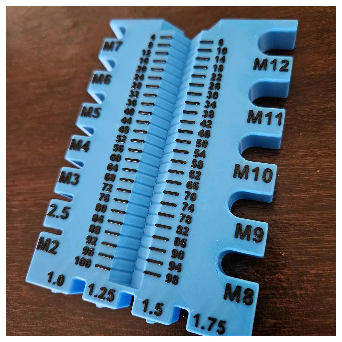 Bolt Sorter Thread Pitch Gauge Thread Measurement Tool Pitch Measurement Parts Accessories