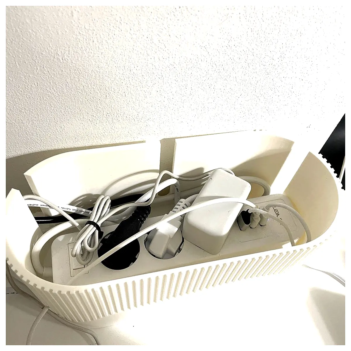 Cable Management Box Organizer Storage Solutions Computer TV Decor Home Accessories Cable Management
