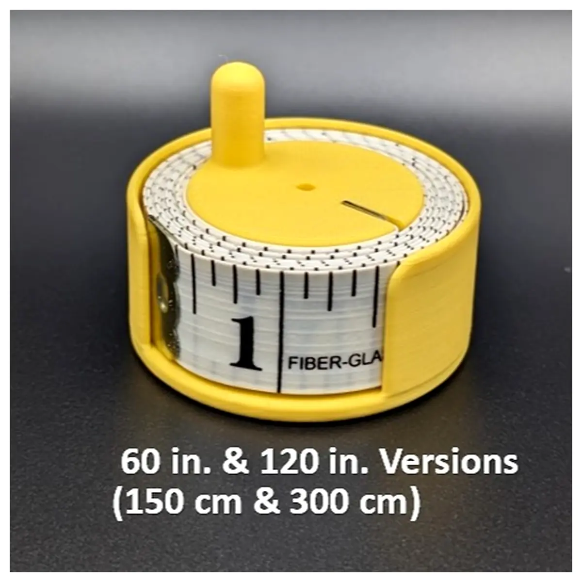 Soft Tape Measure Spool Print in Place Measurement Tool Flexible Tape Roll Measure Length Fast Measurement