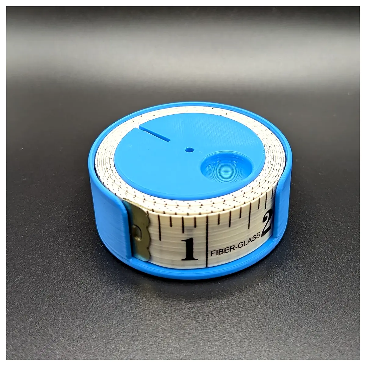 Soft Tape Measure Spool Print in Place Measurement Tool Flexible Tape Roll Measure Length Fast Measurement