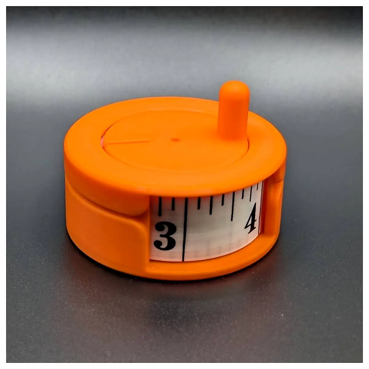 Soft Tape Measure Spool Print in Place Measurement Tool Flexible Tape Roll Measure Length Fast Measurement